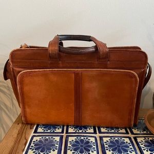 Vintage genuine leather messenger bag